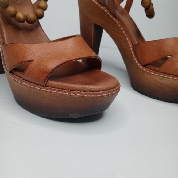 Ugg Naima platform sandals Cinnamon Bark Size 8.5 - Picture 2 of 10